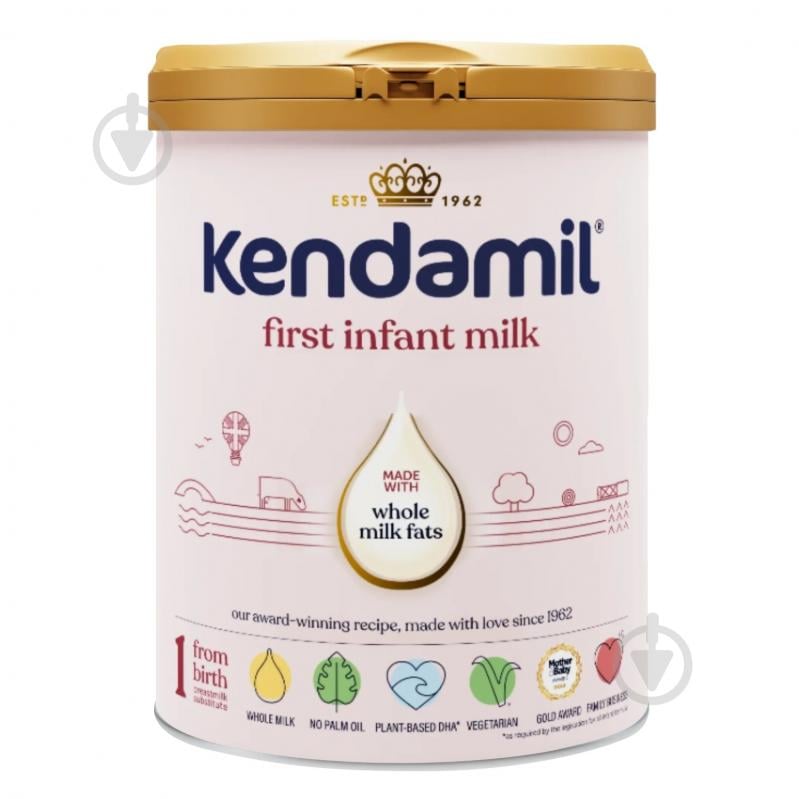 Суха молочна суміш Kendamil 1 етап з народження до 6 місяців 800 г (92000038) - фото 1