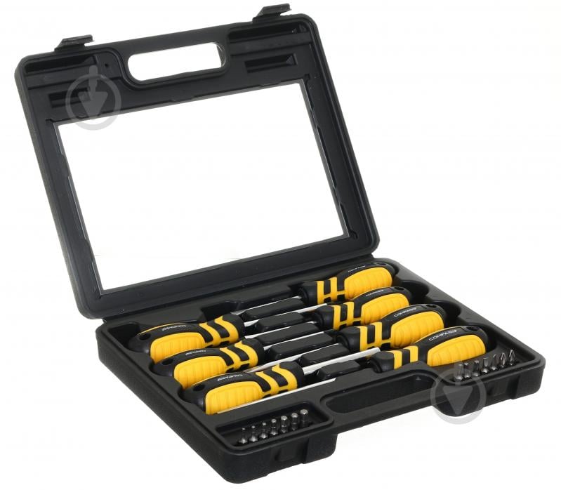 Набор отверток и головок Compass в кейсе 21 предмет EL-CP-21 - фото 3 Набор отверток и головок Compass в кейсе 21 предмет EL-CP-21 - фото 3