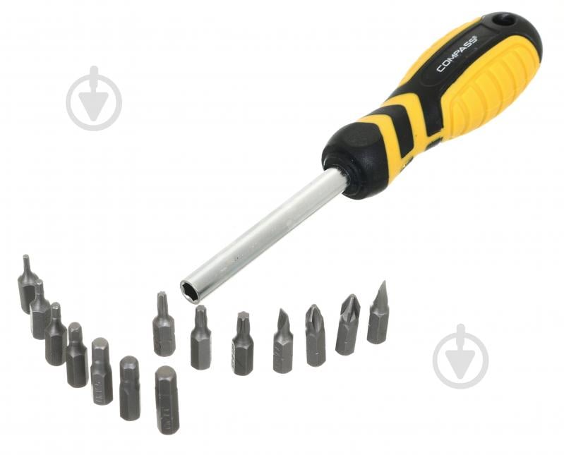 Набор отверток и головок Compass в кейсе 21 предмет EL-CP-21 - фото 5 Набор отверток и головок Compass в кейсе 21 предмет EL-CP-21 - фото 5