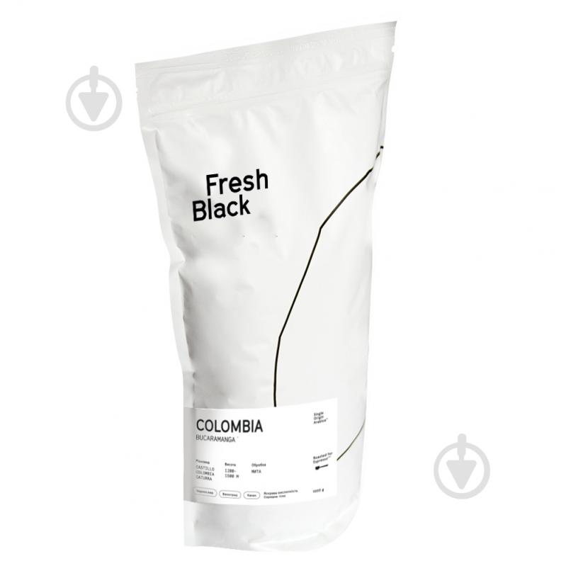 Кофе в зернах Fresh Black Колумбия 1000 г - фото 1 Кофе в зернах Fresh Black Колумбия 1000 г - фото 1