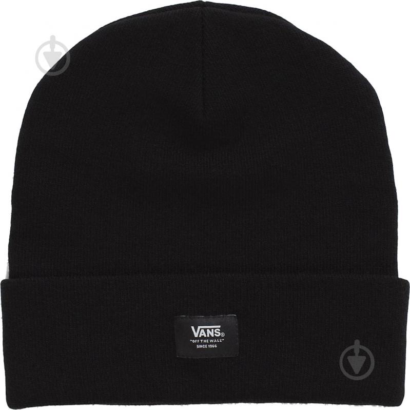 Шапка Vans BREAKIN CURFEW BEANIE II VN0A5GUVBKA1 р.one size черный - фото 2