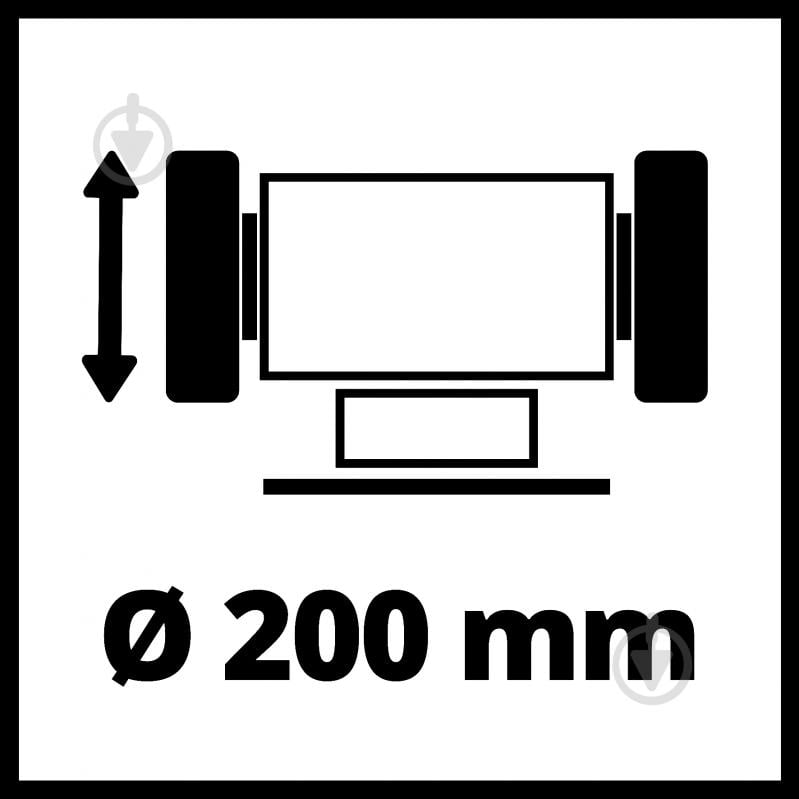 Точильный станок Einhell TC-BG 200 L 4412633 - фото 8