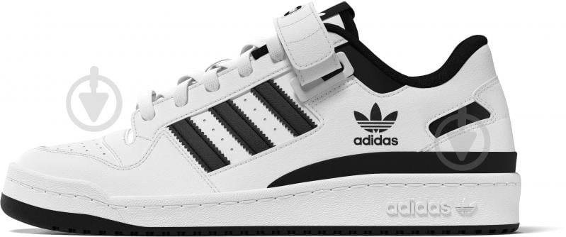 Кросівки чоловічі демісезонні Adidas FORUM LOW FY7757 р.42 2/3 білі - фото 2