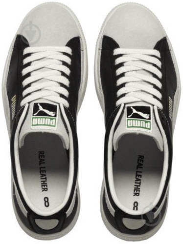 Кроссовки мужские демисезонные Puma Basket 90680 36594403 р.42,5 черные - фото 2