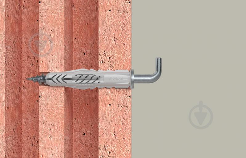 Дюбель універсальний UX без бурта з L-гаком fischer 6x35 мм 25 шт. (94408) - фото 5