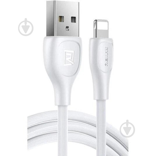 Кабель Remax USB A - Lightning Lesu Pro RC-160i 1 м white - фото 1