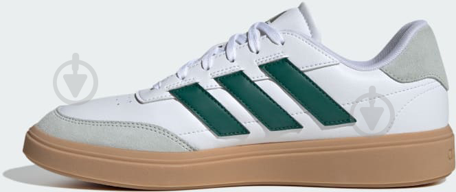 Кроссовки мужские демисезонные Adidas COURTBLOCK IF6505 р.45 1/3 белые - фото 1