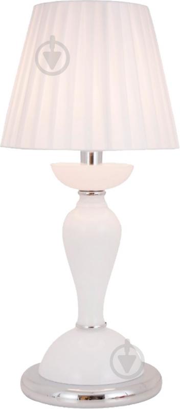 Настільна лампа декоративна Victoria Lighting Delicia/Tl1 1x40 Вт E14 білий - фото 2