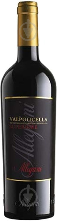 Вино Valpolicella Superiore красное сухое Вальполичелла Супериоре Allegrini 0,75 л - фото 1