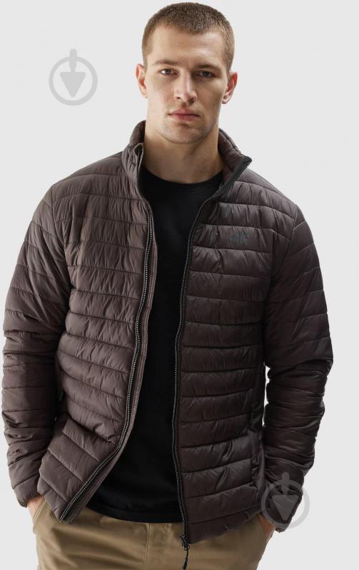 Куртка 4F DOWN JACKET M239 4FAW23TDJAM239-80S р.3XL коричневая - фото 1