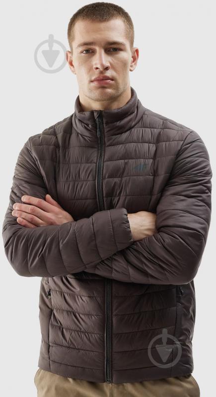 Куртка 4F DOWN JACKET M239 4FAW23TDJAM239-80S р.3XL коричневая - фото 3