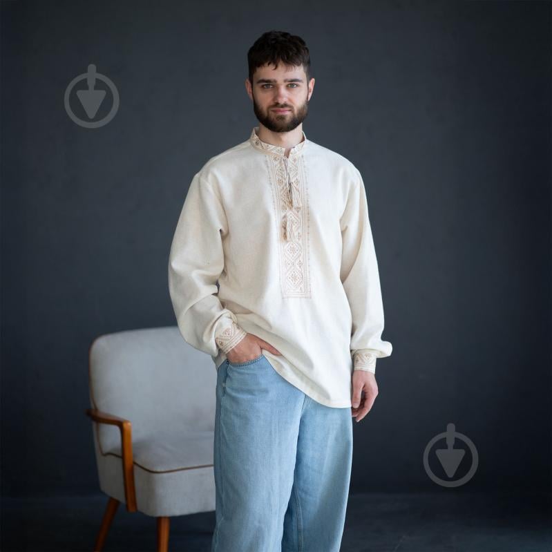Сорочка Едельвіка лляний р. XXL 114-25/08 - фото 1