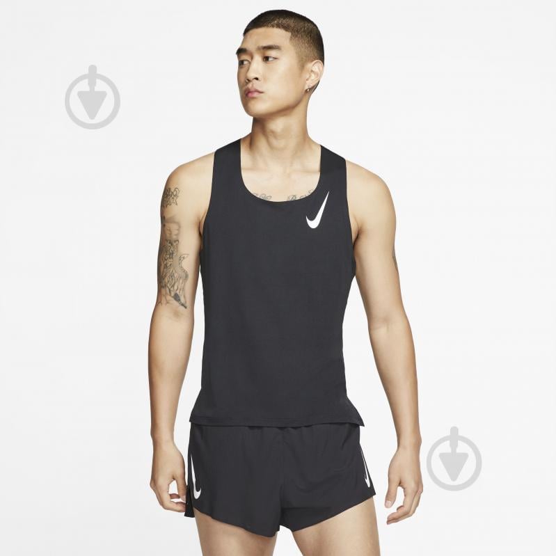 Майка Nike M NK AROSWFT SINGLET CJ7835-010 р.S чорний - фото 3