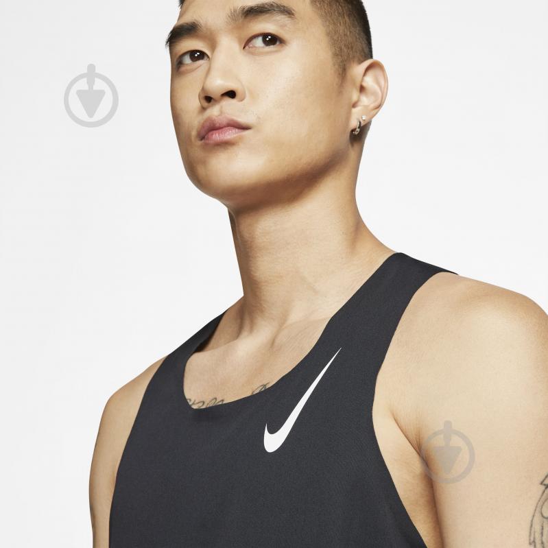 Майка Nike M NK AROSWFT SINGLET CJ7835-010 р.S чорний - фото 5