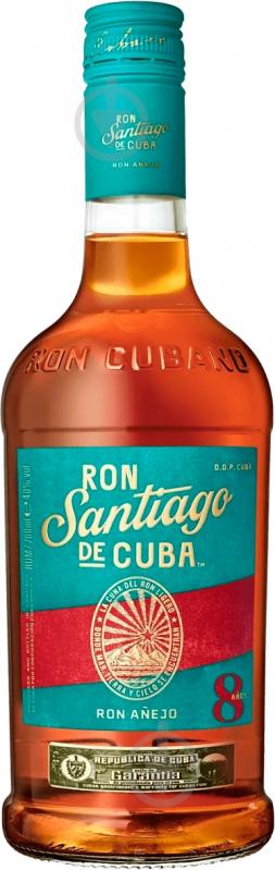 Ром Santiago de Cuba Anejo 0,7 л - фото 1