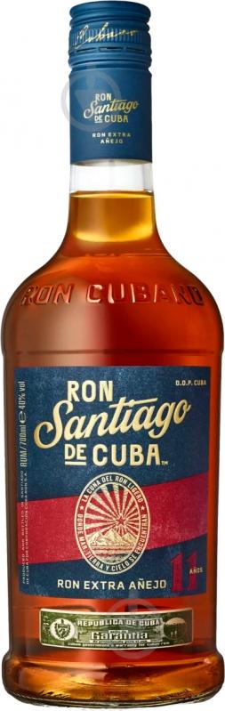 Ром Santiago de Cuba Anejo Superior 0,7 л - фото 1