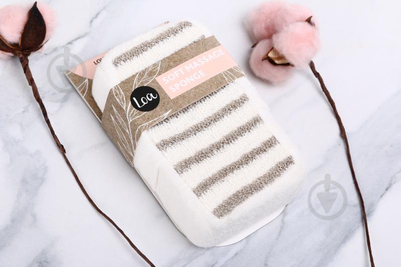 Губка LOA для тела мягкая RK-A11-059 - фото 4 Губка LOA для тела мягкая RK-A11-059 - фото 4