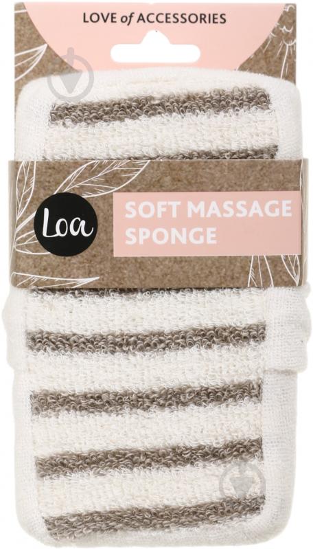Губка LOA для тела мягкая RK-A11-059 - фото 1 Губка LOA для тела мягкая RK-A11-059 - фото 1