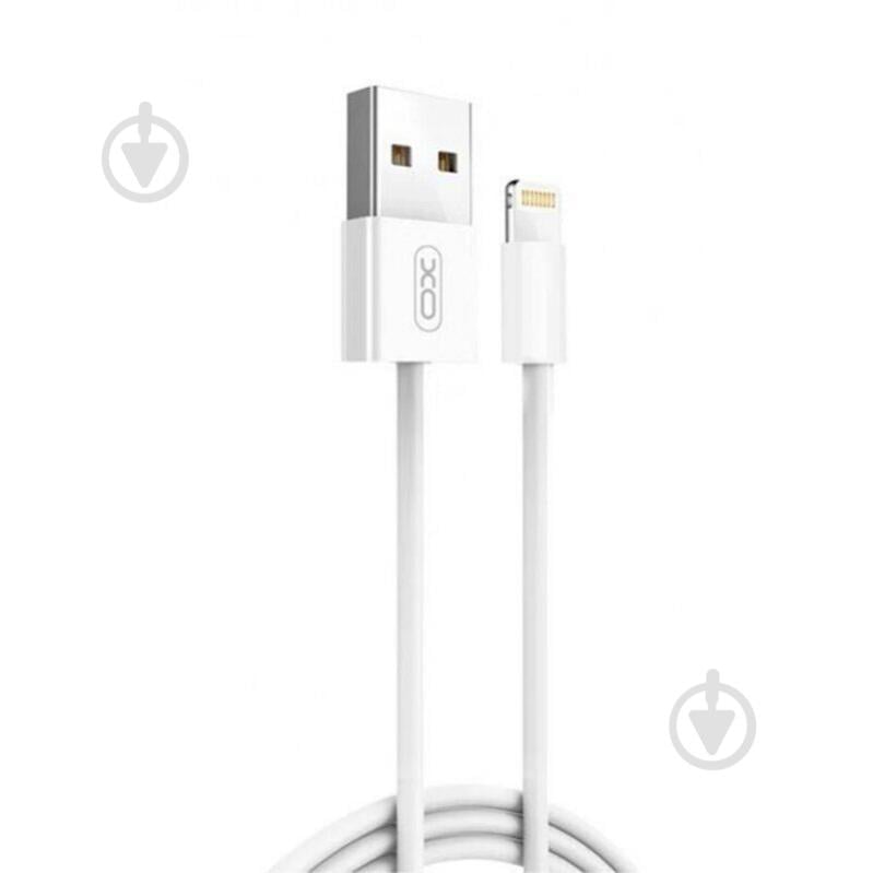 Кабель Xo USB A - Lightning NB47 2.0 1 м white - фото 1