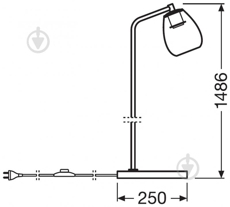 Торшер Ledvance Globe Floor 60 Вт E27 дымчатый - фото 3 Торшер Ledvance Globe Floor 60 Вт E27 дымчатый - фото 3