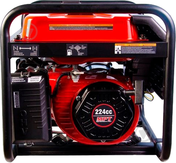 Генератор бензиновий MPT 3 кВт / 3,6 кВт 220 В MGG3603 - фото 3