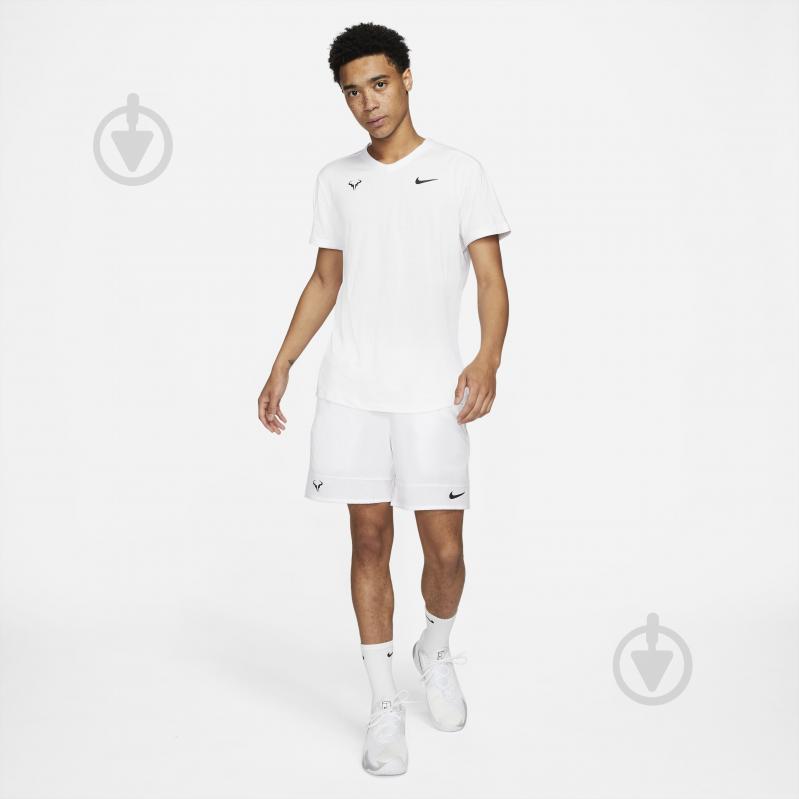 Футболка Nike RAFA MNK DFADV SS TOP CV2802-100 р.2XL белый - фото 4