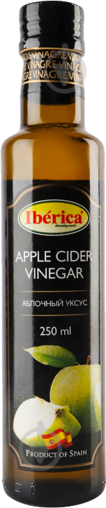 Оцет Iberica яблучний 6% (8436024292589) 250 мл - фото 1