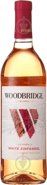 Вино Robert Mondavi Woodbridge White Zinfandel pink semi-sweet 0,75 л - фото 1 Вино Robert Mondavi Woodbridge White Zinfandel pink semi-sweet 0,75 л - фото 1