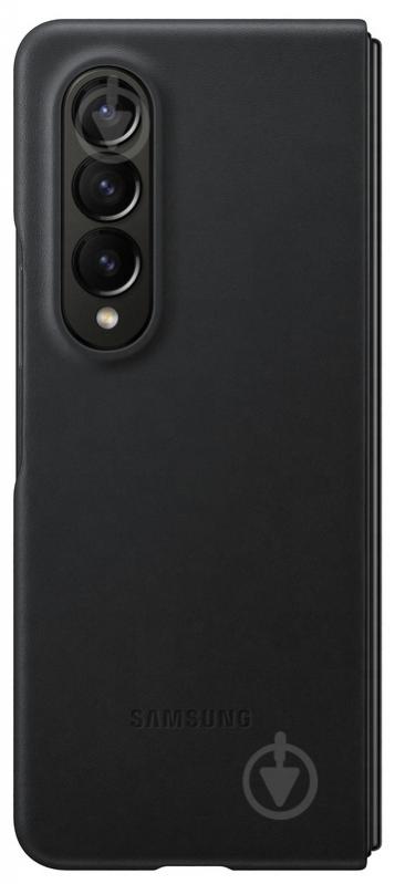 Чохол-накладка Samsung Fold 4 Leather Cover Black (EF-VF936LBEGUA) - фото 7