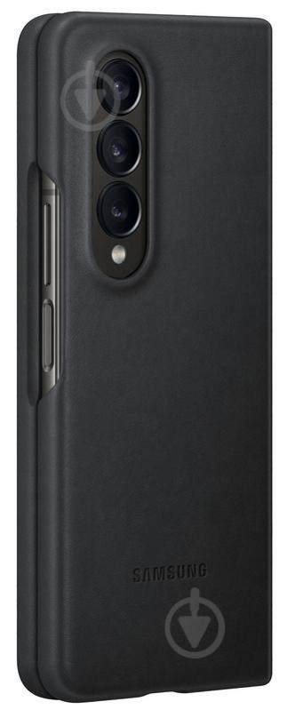 Чохол-накладка Samsung Fold 4 Leather Cover Black (EF-VF936LBEGUA) - фото 8