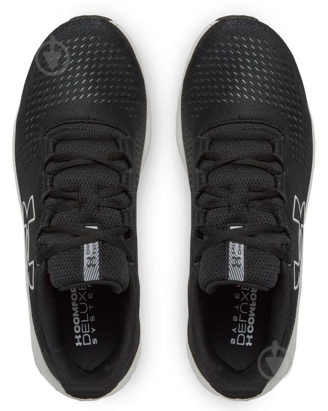 Кроссовки мужские Under Armour UA CHARGED PURSUIT 3 BL 3026518-001 р.40,5 черные - фото 4