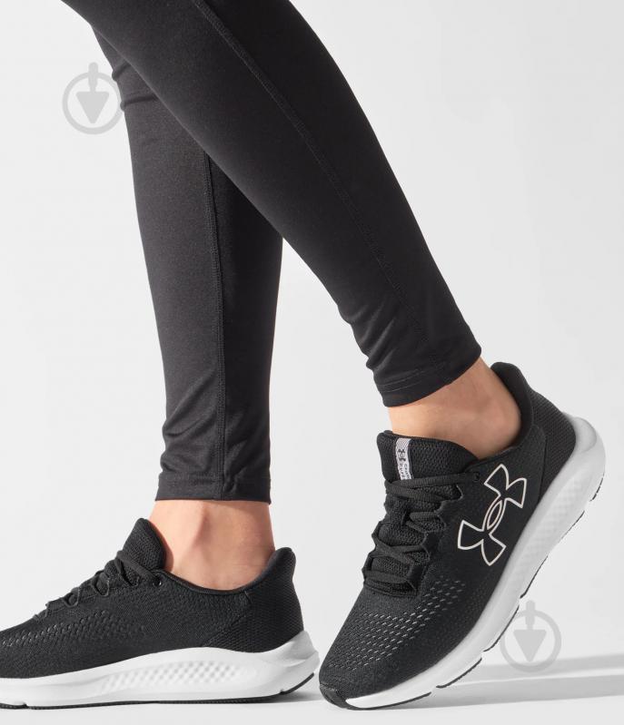 Кроссовки мужские Under Armour UA CHARGED PURSUIT 3 BL 3026518-001 р.40,5 черные - фото 6