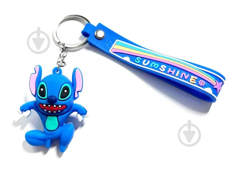 Брелок для ключей Disney Стич синий - фото 1