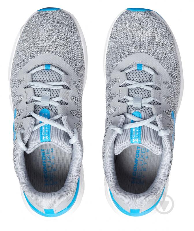 Кроссовки мужские Under Armour UA CHARGED IMPULSE 3 3026682-105 р.44 серые - фото 4