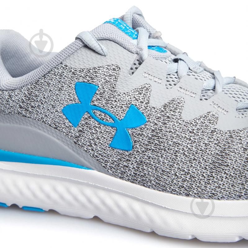 Кроссовки мужские Under Armour UA CHARGED IMPULSE 3 3026682-105 р.44 серые - фото 5