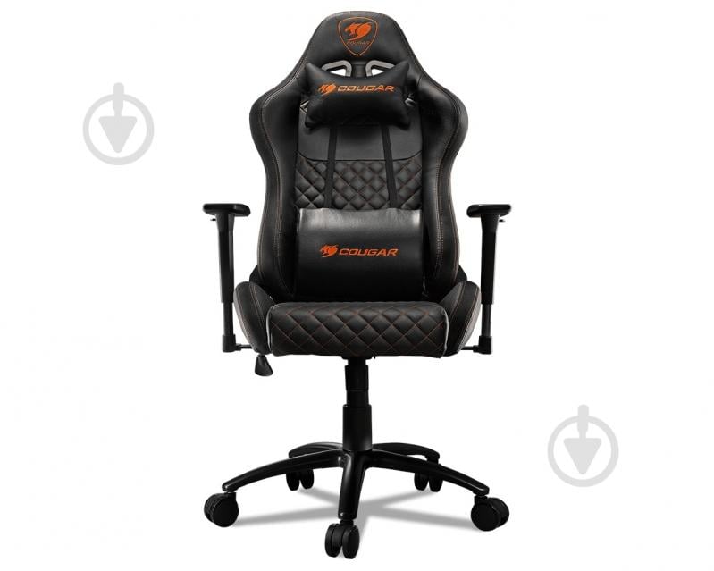 Крісло Cougar геймерське Armor PRO Black чорний - фото 1
