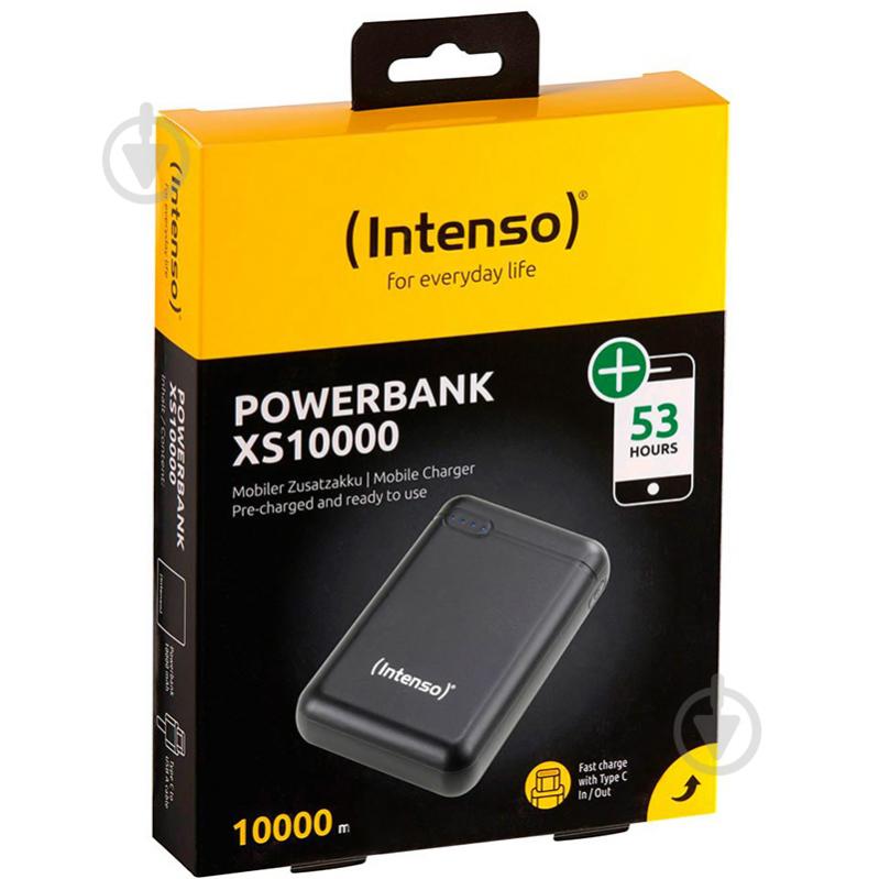 Повербанк Intenso XS10000 10000 mAh black (7313530) - фото 4