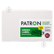 Картридж лазерний Patron HP LJ CF280A (PN-80ADGL) Dual Pack Green Label black - фото 1