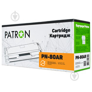 Картридж лазерный Patron HP LJ CF280A (PN-80AR) Extra black - фото 1