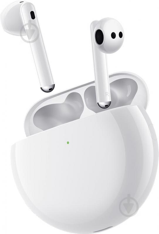 Наушники Huawei freebuds 4 ceramic white (55034498) - фото 6