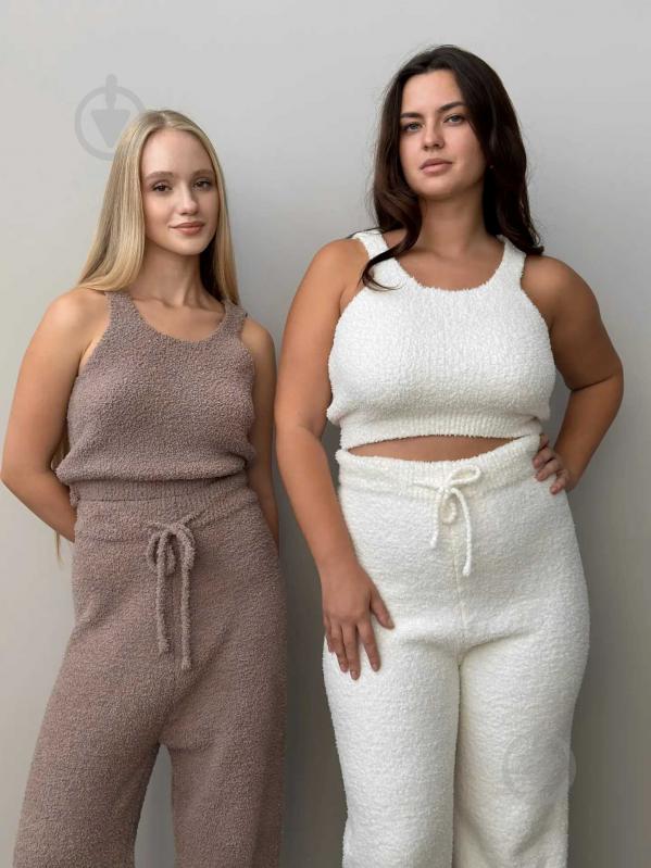 Топ вязаный MISO Soft р. onesize (S/L) белый - фото 3 Топ вязаный MISO Soft р. onesize (S/L) белый - фото 3