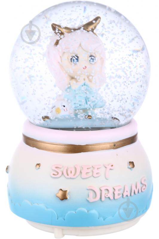 Декорація новорічна JM2118YC куля-LED Sweet Dreams 12.5 см - фото 2