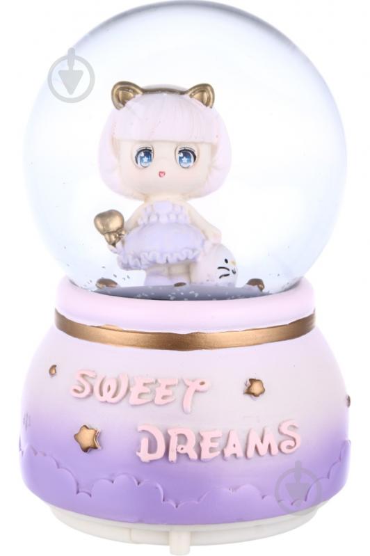 Декорація новорічна JM2118YC куля-LED Sweet Dreams 12.5 см - фото 3