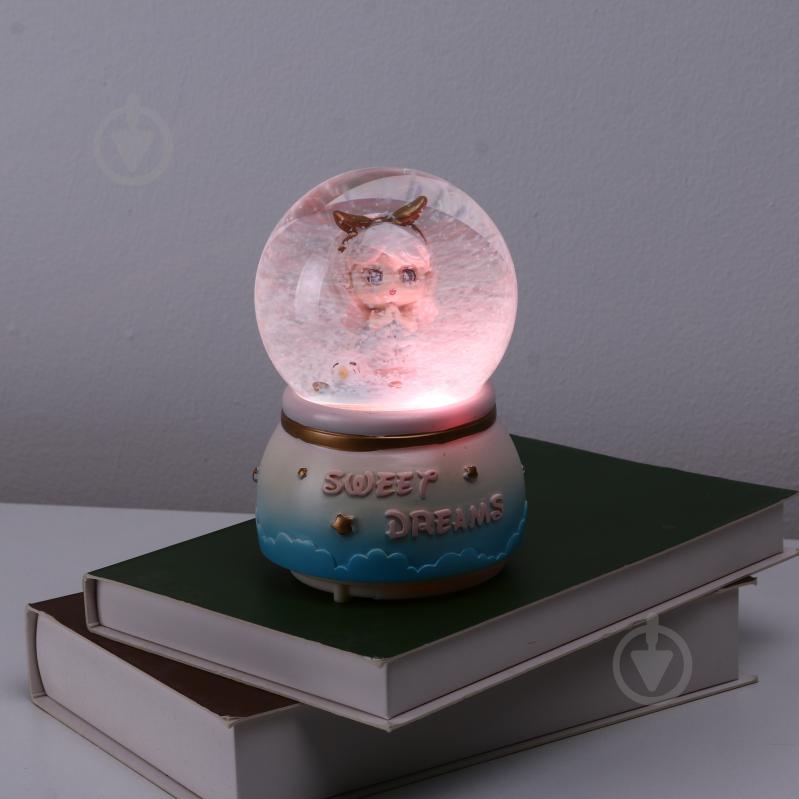 Декорація новорічна JM2118YC куля-LED Sweet Dreams 12.5 см - фото 6