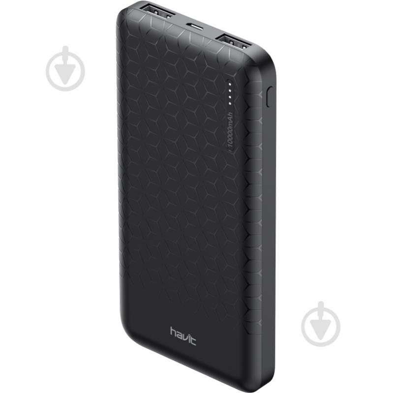 Повербанк Havit PB57 10000 mAh black (PB930364) - фото 2