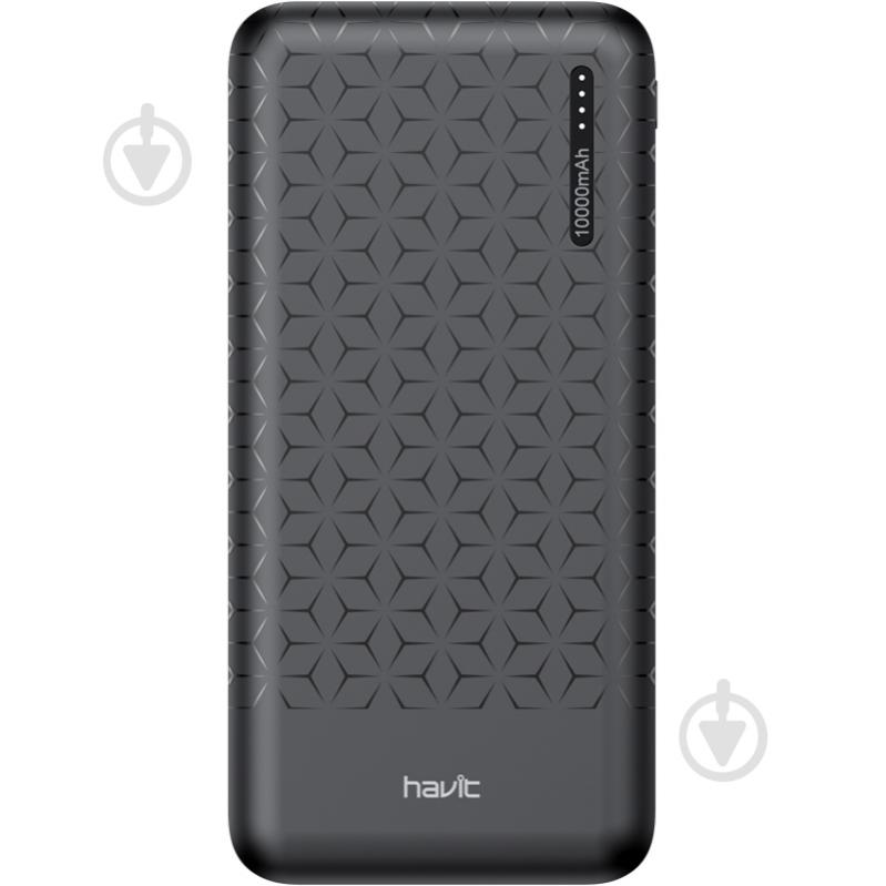 Повербанк Havit PB57 10000 mAh black (PB930364) - фото 1