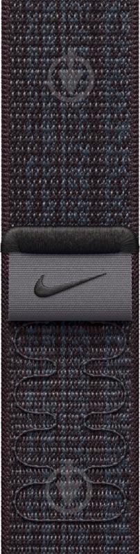 Ремешок Apple 45mm Black/Blue Nike Sport Loop (MUJX3ZM/A) - фото 1