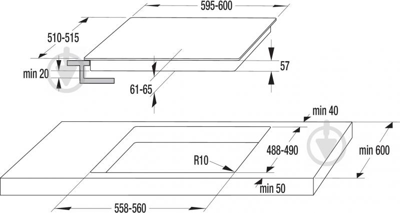 Варочная поверхность индукционная Gorenje IS645CSC - фото 2