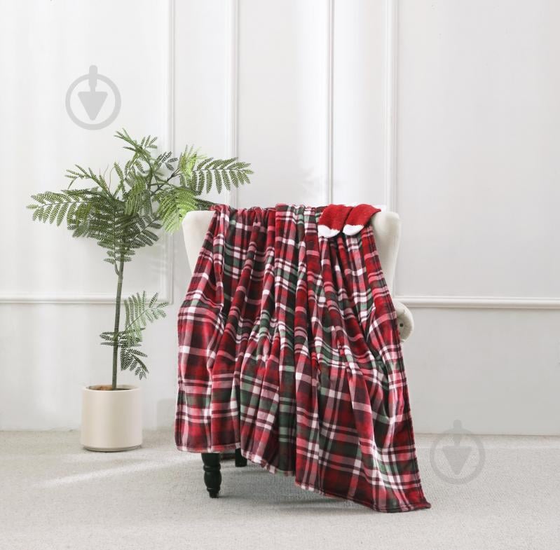 Набор Gift Red Mesh плед и носки 150x200 см красный La Nuit - фото 1 Набор Gift Red Mesh плед и носки 150x200 см красный La Nuit - фото 1