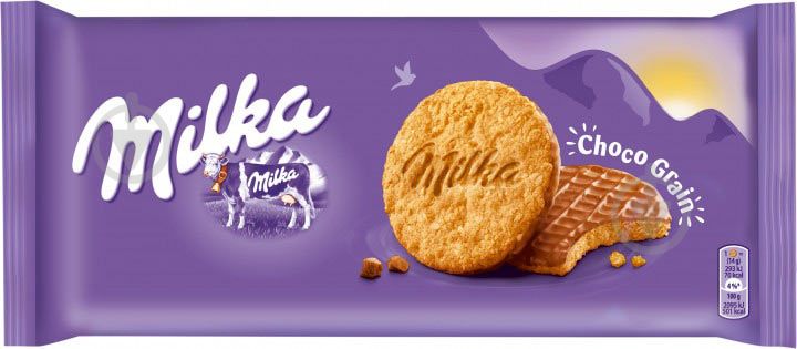 Печиво Milka ЧокоГрейнс 168 г - фото 1